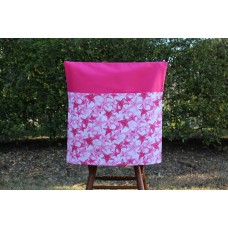 School Chair Bag - Starfish on Hot Pink